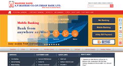 Desktop Screenshot of apmaheshbank.com